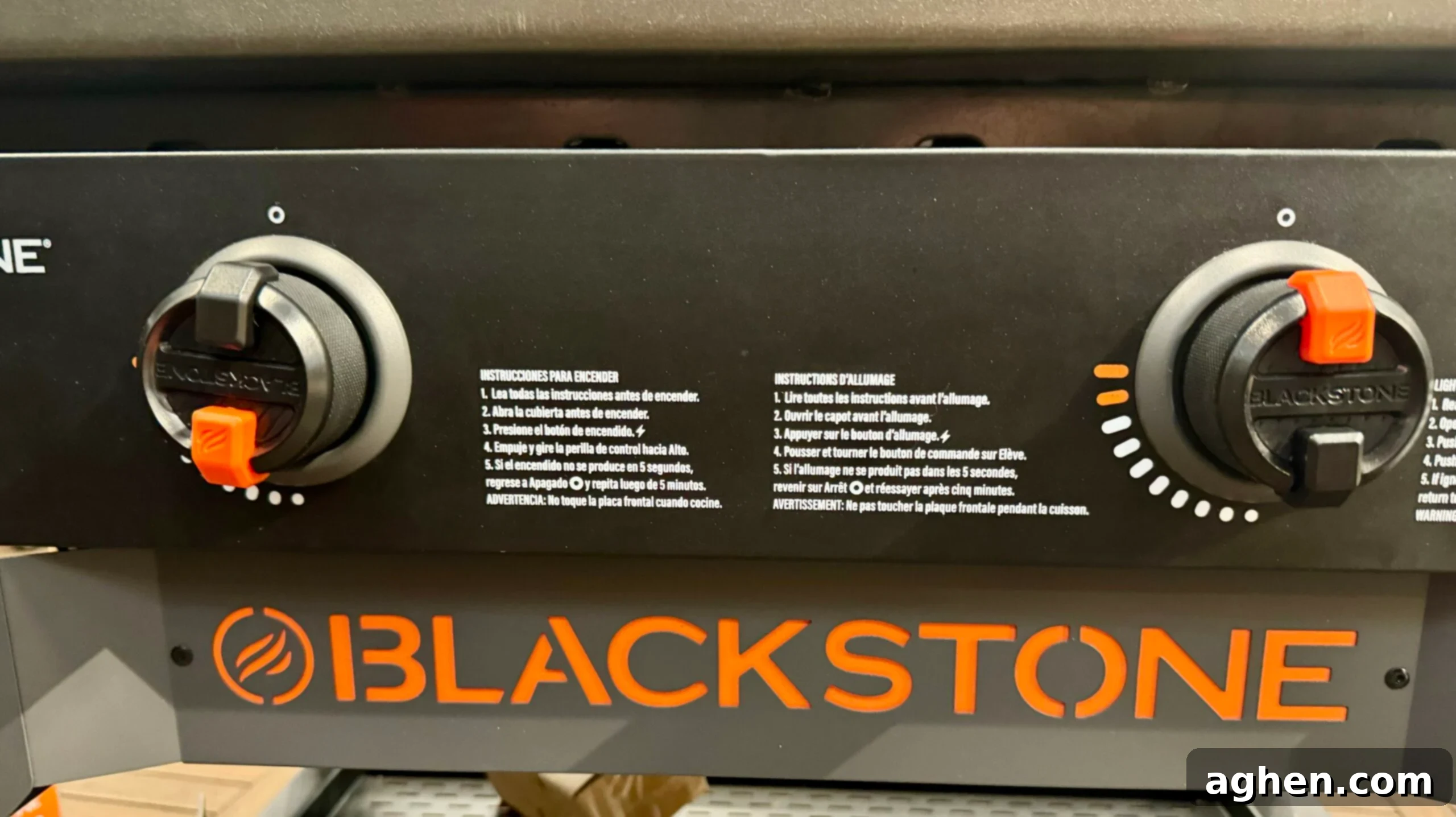 Blackstone griddle being used outdoors by a camper