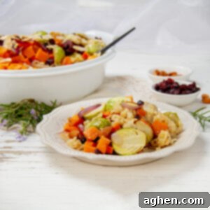 Fall Harvest Chicken Casserole A Weight Watchers Classic 8 Harvest Chicken Casserole served on a plate with the baking dish to the side.