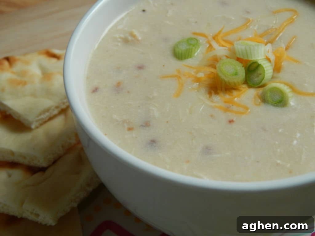 Creamy Chicken Alfredo Soup 4 Ingredients for Chicken Alfredo Soup laid out