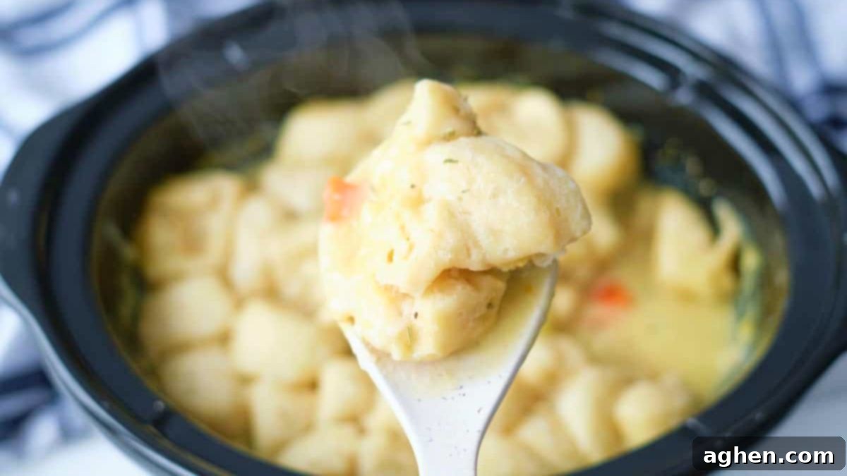 crockpot chicken and dumplings