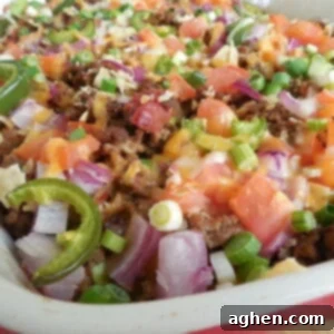 Ultimate Nacho Bake 2 loaded nacho casserole