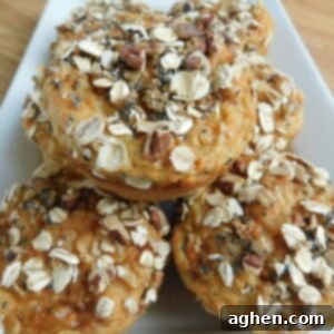Sunshine Morning Glory Muffins 2 Close-up of a Morning Glory Muffin