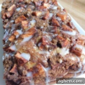 Cinnamon Swirl Apple Fritter Bread 7 A delicious apple fritter loaf recipe