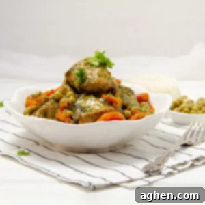 Seco de Pollo, a vibrant Ecuadorian-style chicken stew, piled high in a bowl.